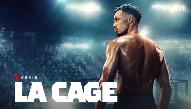Affiche officielle de la série La Cage. 