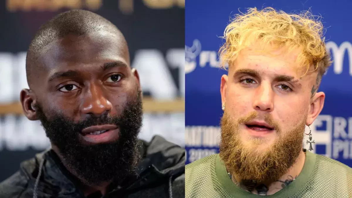 Cédric Doumbé et Jake Paul