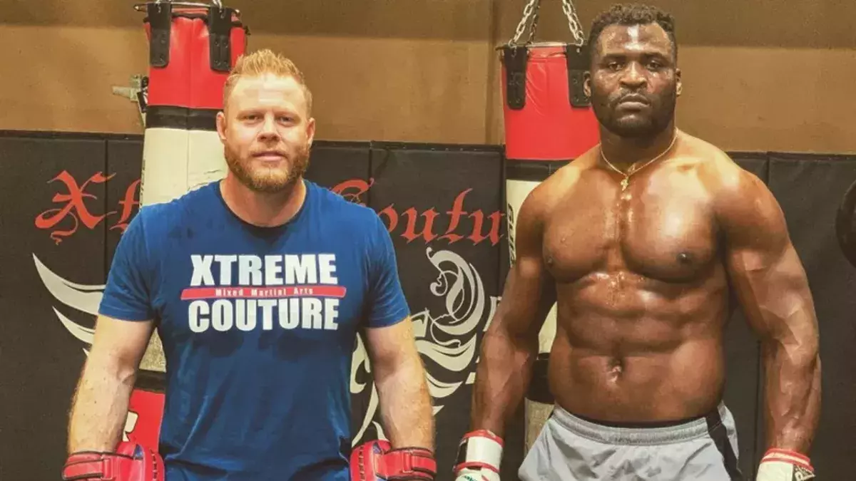 Eric Nicksick et Francis Ngannou
