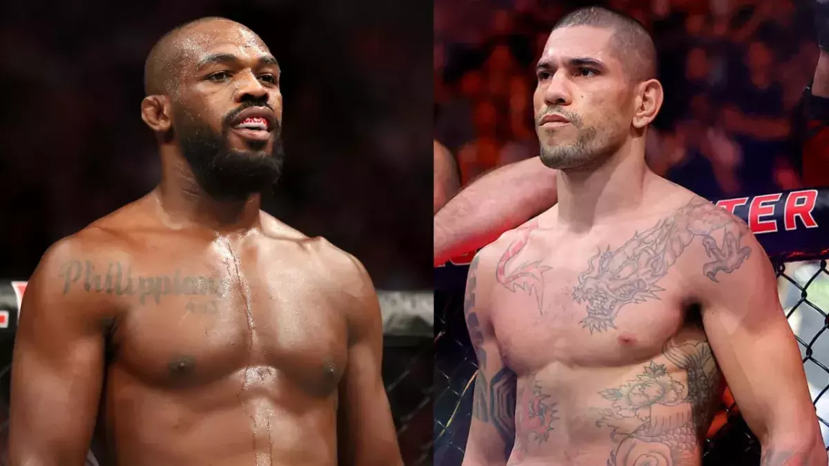 Jon Jones et Alex Pereira