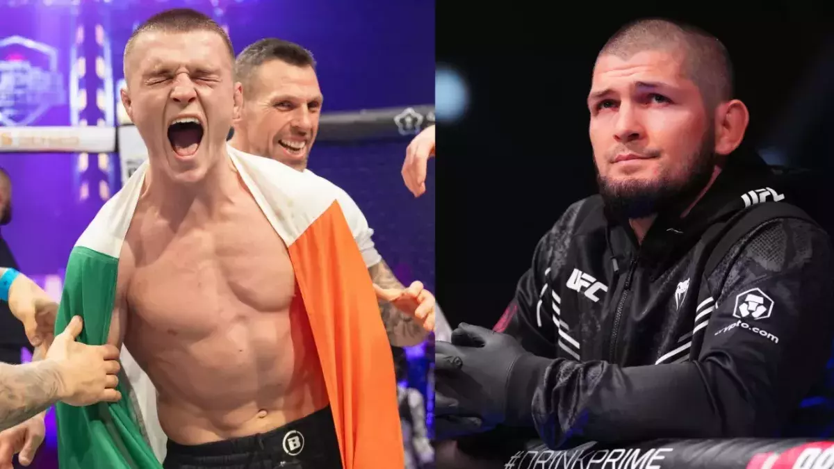 Paul Hughes et Khabib Nurmagomedov