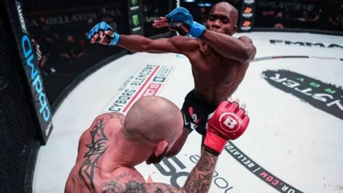 Un Français claque le KO de la soirée avant de faire un freestyle de danse dans la cage du Bellator