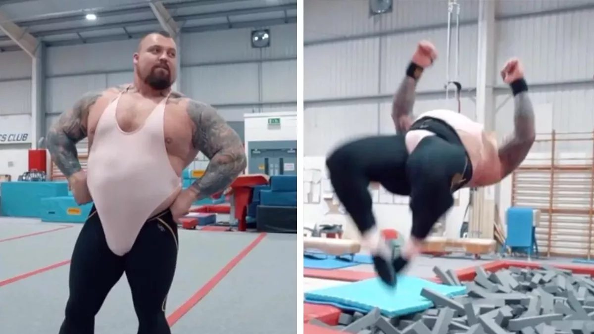 The Beast surprend tout le monde avec un monstrueux back flip !