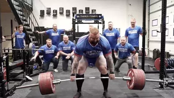 La Montagne tout proche d'un nouveau record en deadlift !