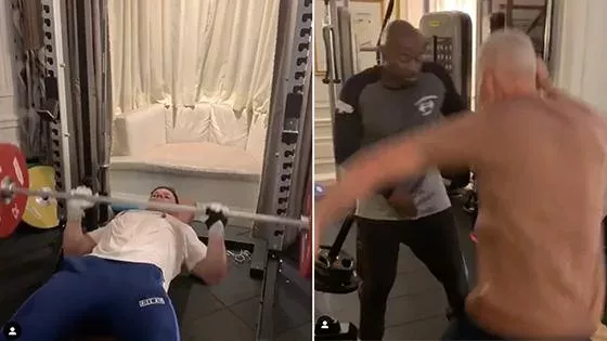 Mark Wahlberg et ses potes à la salle