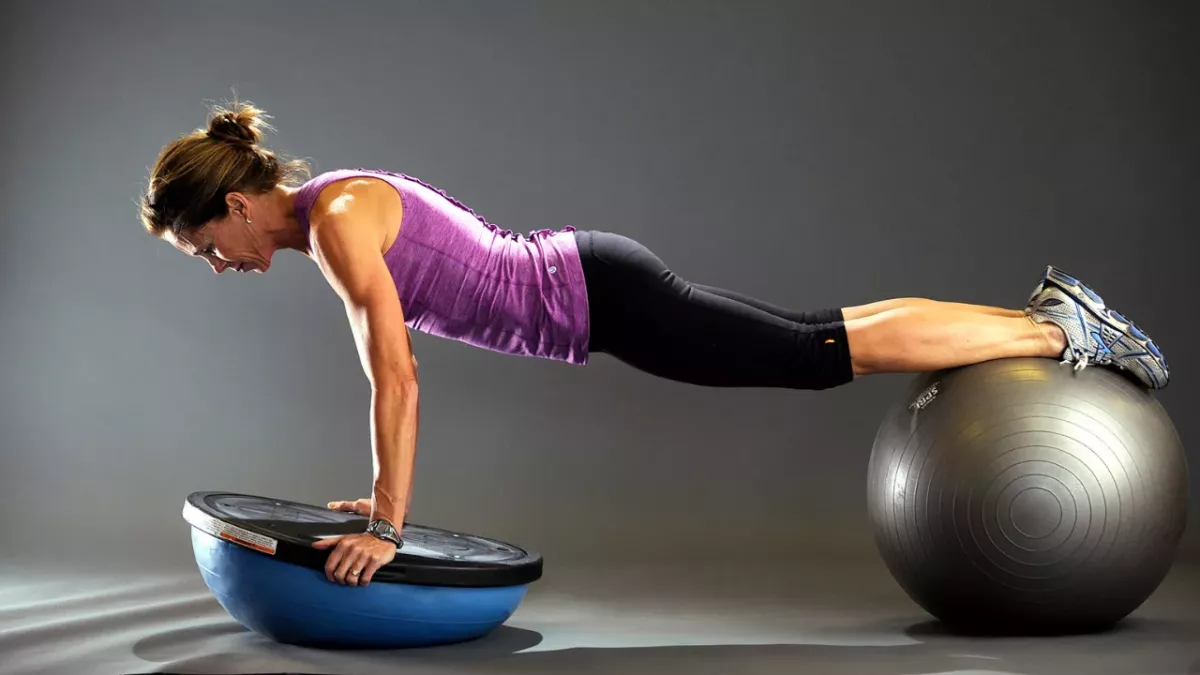 Comment réaliser les pompes avec bosu 