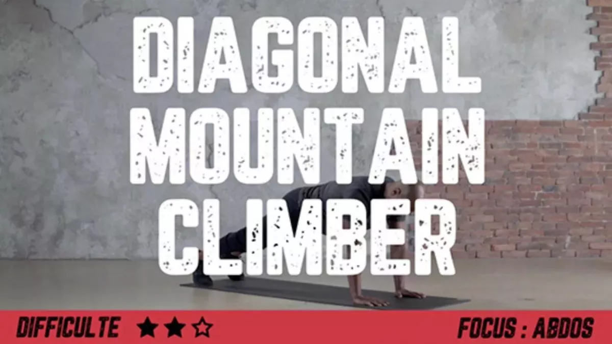 Diagonal Mountain Climber