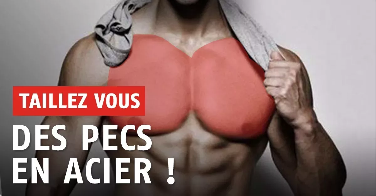 Programme d'entraînement pour les pectoraux