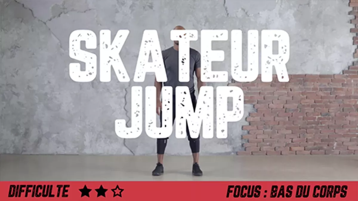 Skateur jump