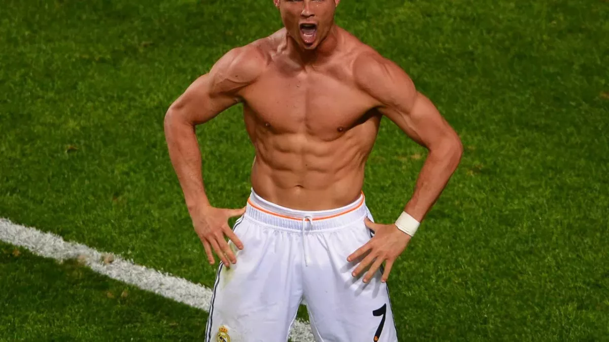 Cristiano Ronaldo avec le Real Madrid 
