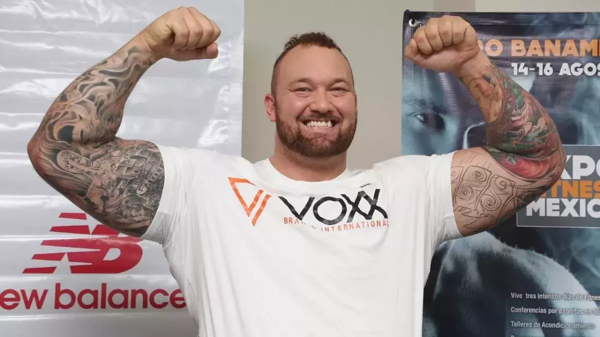 Hafthor Bjornsson, alias La Montagne. 