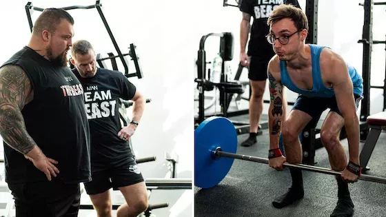 Eddie Hall se reconverti en coach sportif et ça dépote !