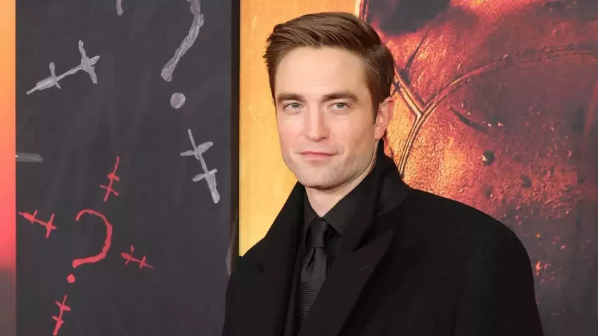 Robert Pattinson à l'avant-première du film The Batman. 