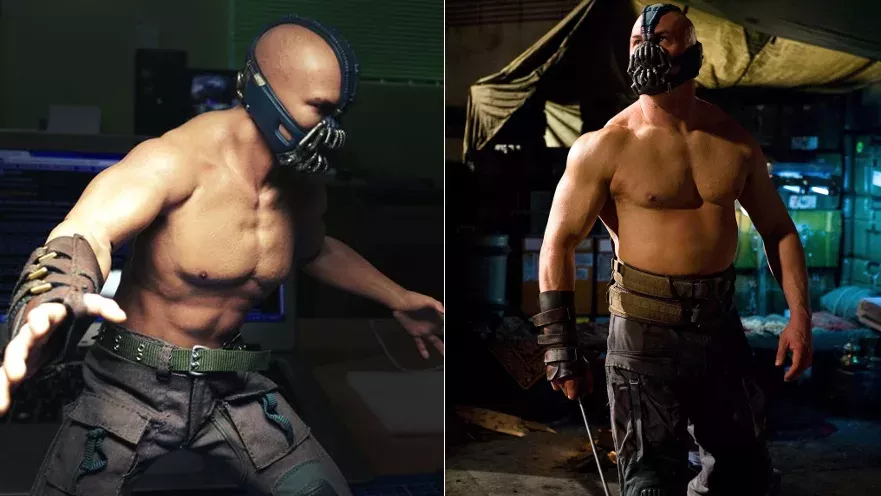 Tom Hardy dans le rôle de Bane pour Batman