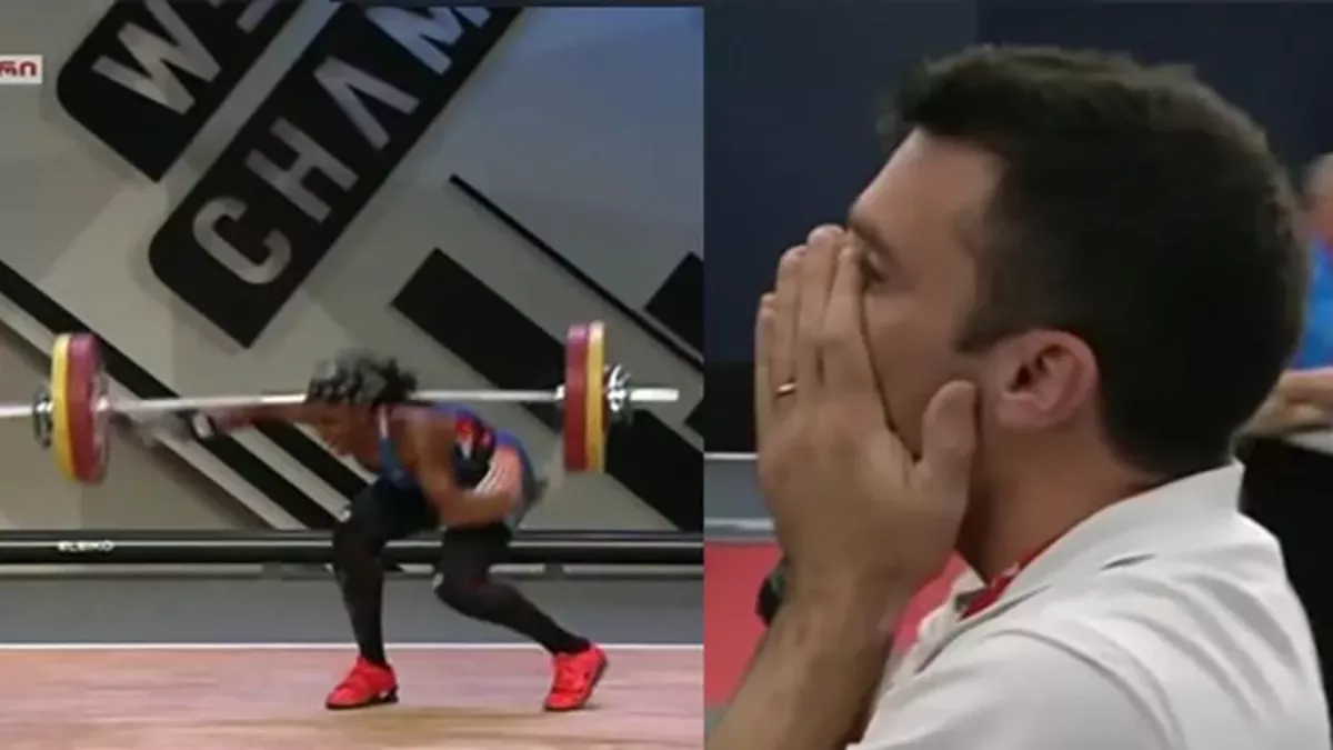 Haltérophile blessure