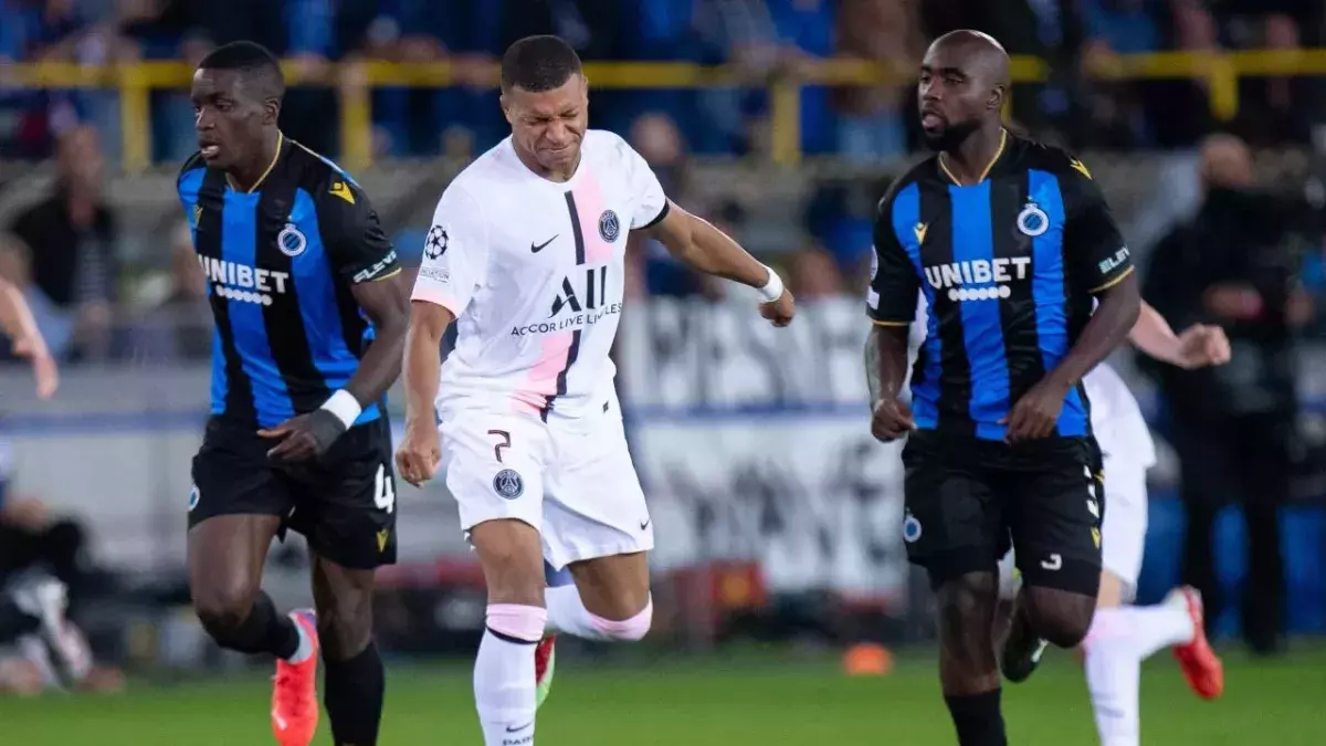 Kylian Mbappé a été blessé après un contact avec Nsoki 