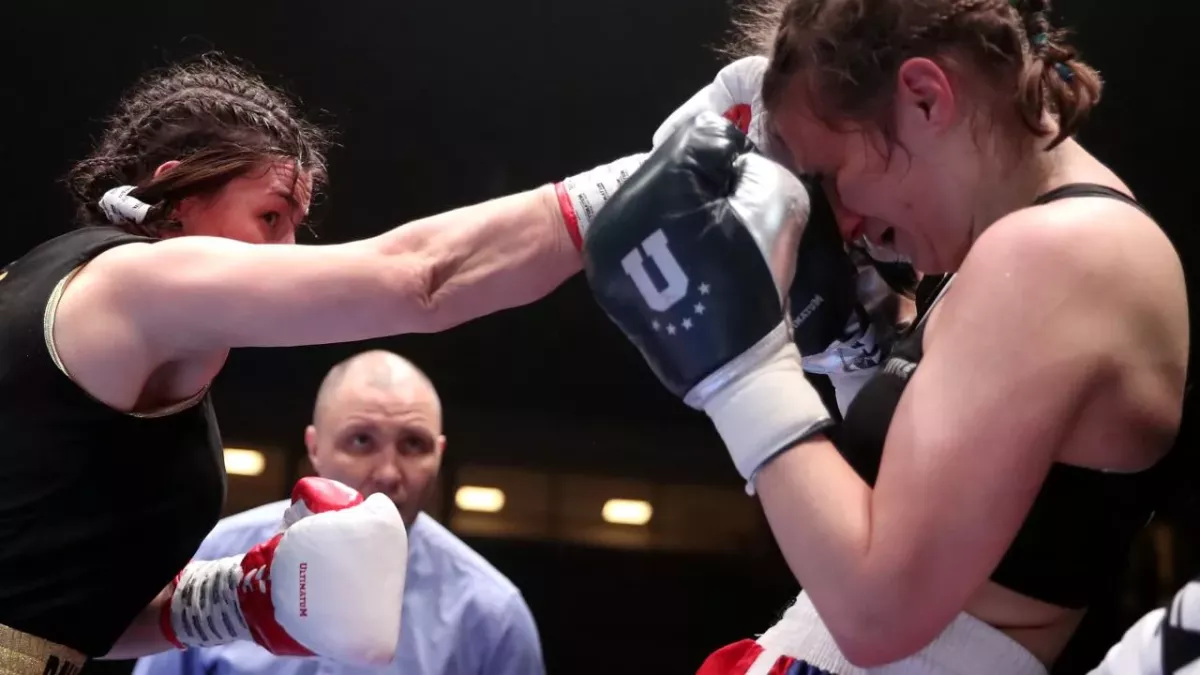 La boxeuse professionnelle Cheyenne Hanson complètement défiguré après un combat 