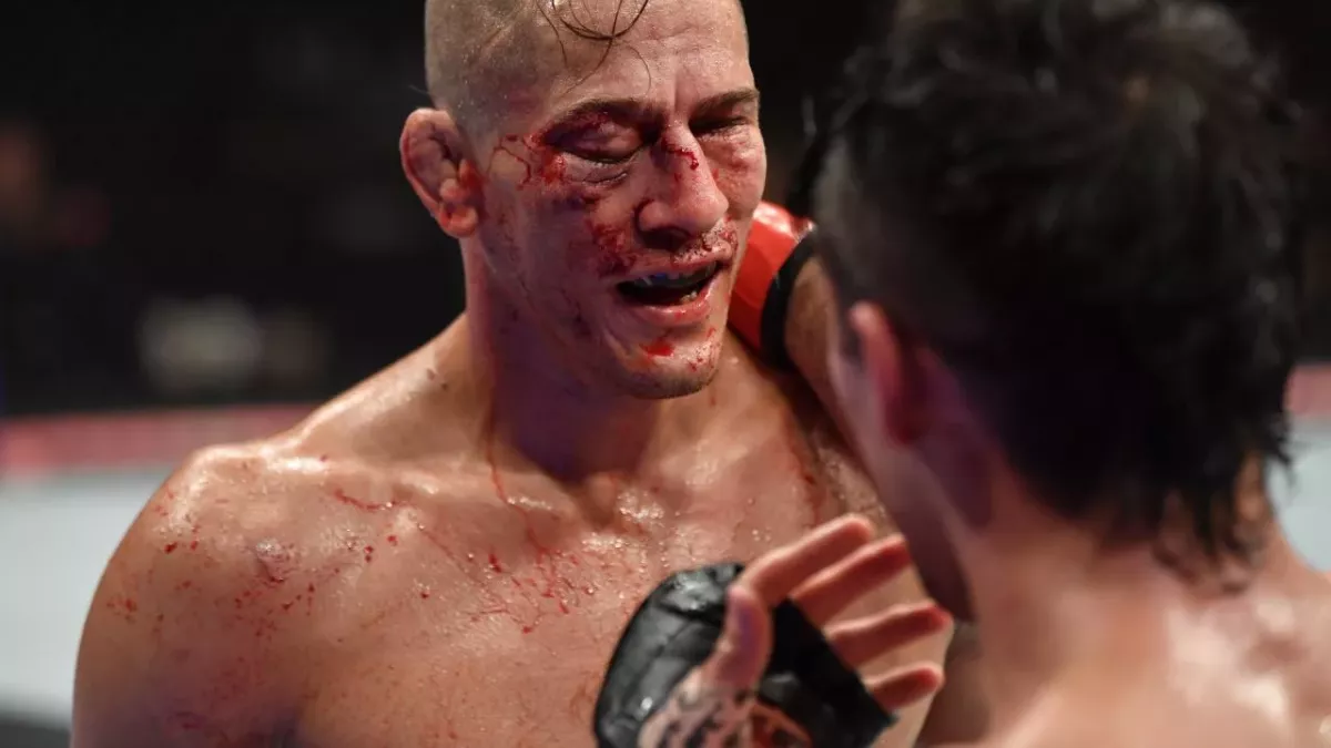 Niko Price défiguré après son combat contre Vicente Luque à l'UFC 249