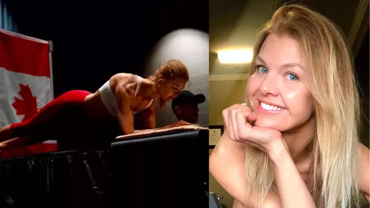 Une femme explose le record du monde de planche : monstrueuse !