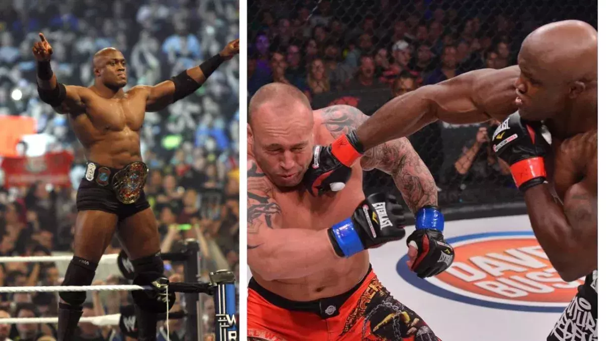 Bobby Lashley compte 17 combats de MMA à son actif 