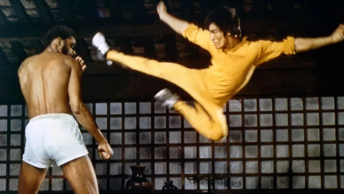 Bruce Lee et Kareem Abdul Jabbar dans "Le Jeu de la Mort"