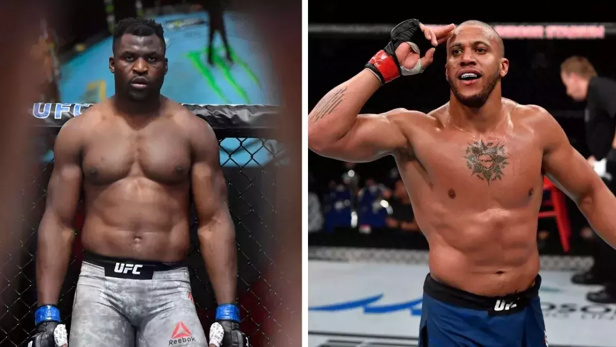Ciryl Gane et Francis Ngannou s'affronteront le 22 janvier 2022. 