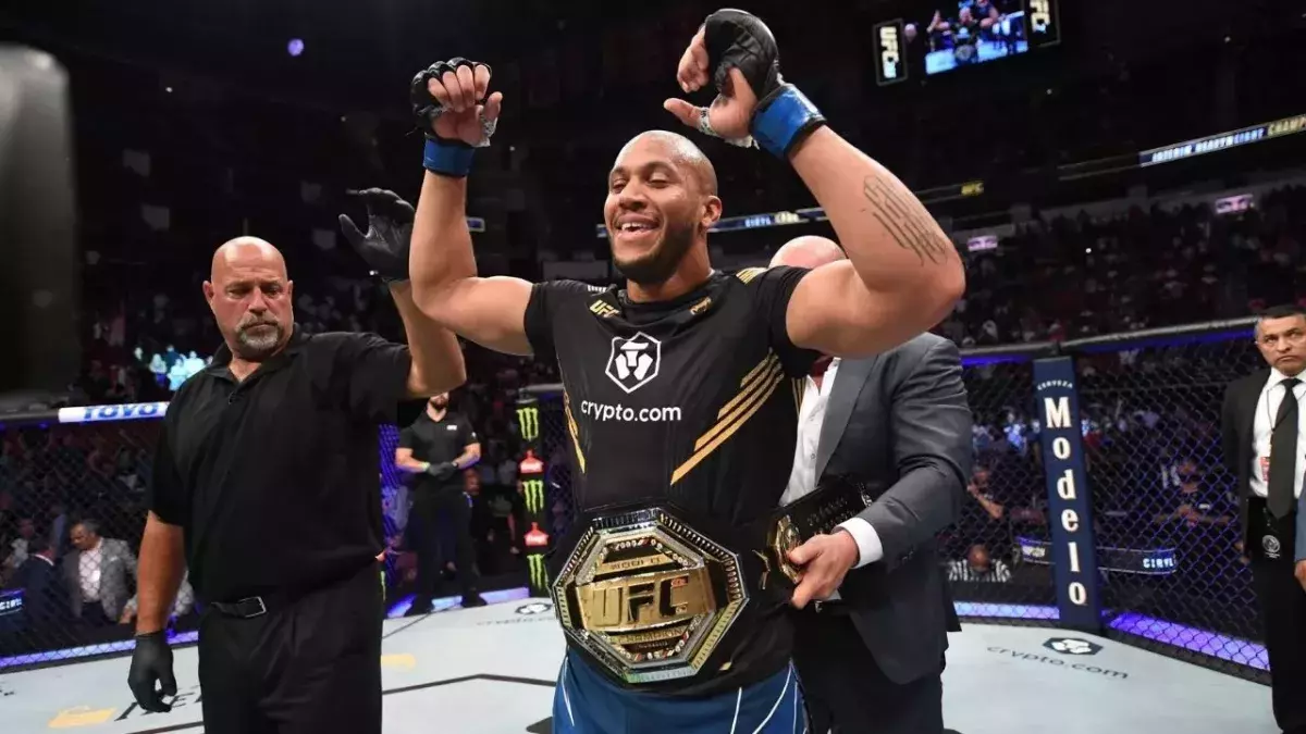Ciryl Gane à l'UFC 265