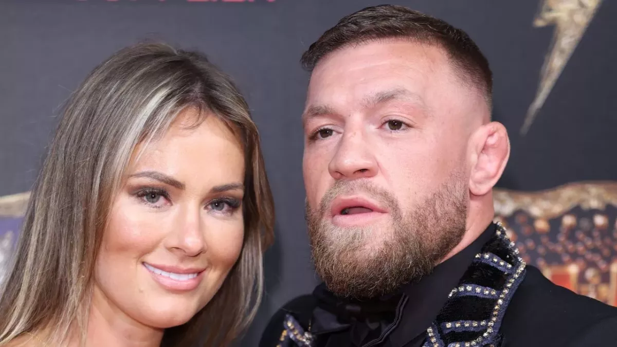 Conor McGregor en compagnie de sa femme Dee Devlin. 
