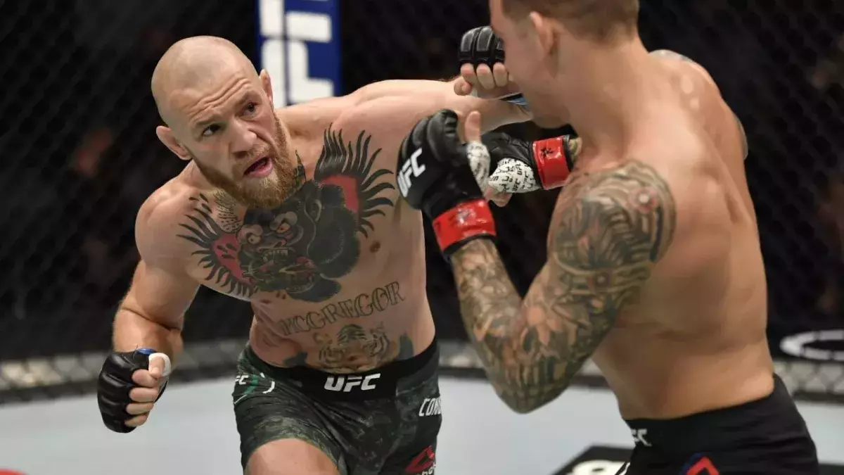 Conor McGregor retrouvera Dustin Poirier lors de l'UFC 264 