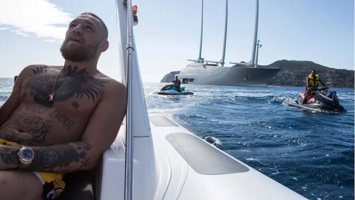 Conor McGregor yacht