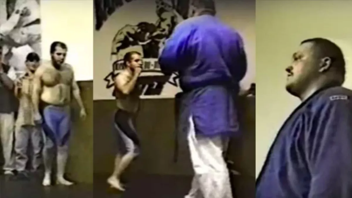David vs Goliath : ce combattant soumet un adversaire deux fois plus grand que lui