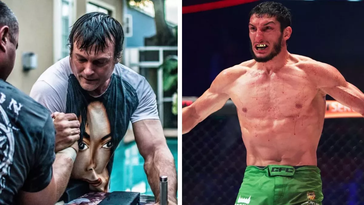 Devon Larratt a affronté plusieurs combattants au bras de fer, avant de passer au MMA. 