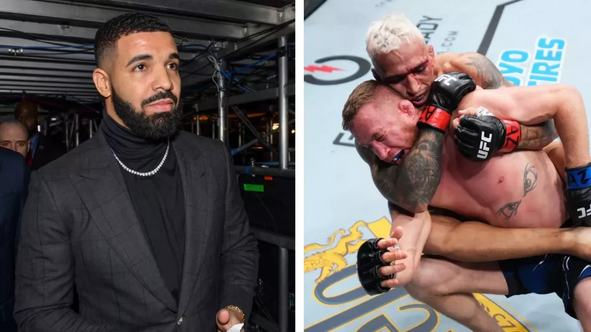 Drake avait parié sur la victoire de Justin Gaethje face à Charles Oliveira. 