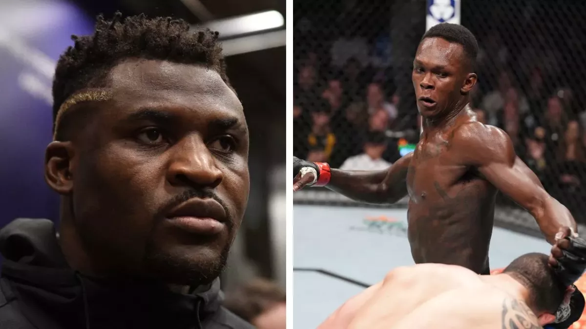 Francis Ngannou a apporté son soutien à Israel Adesanya avant l'UFC 281. 