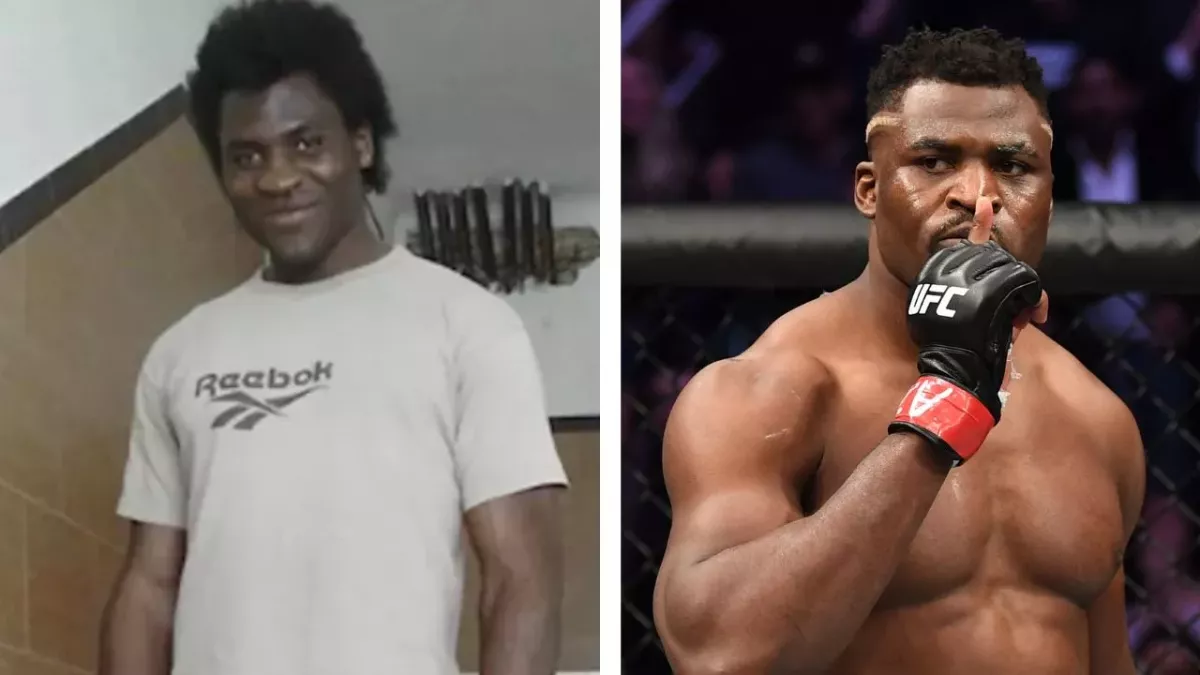 Francis Ngannou a bien changé depuis 2013. 