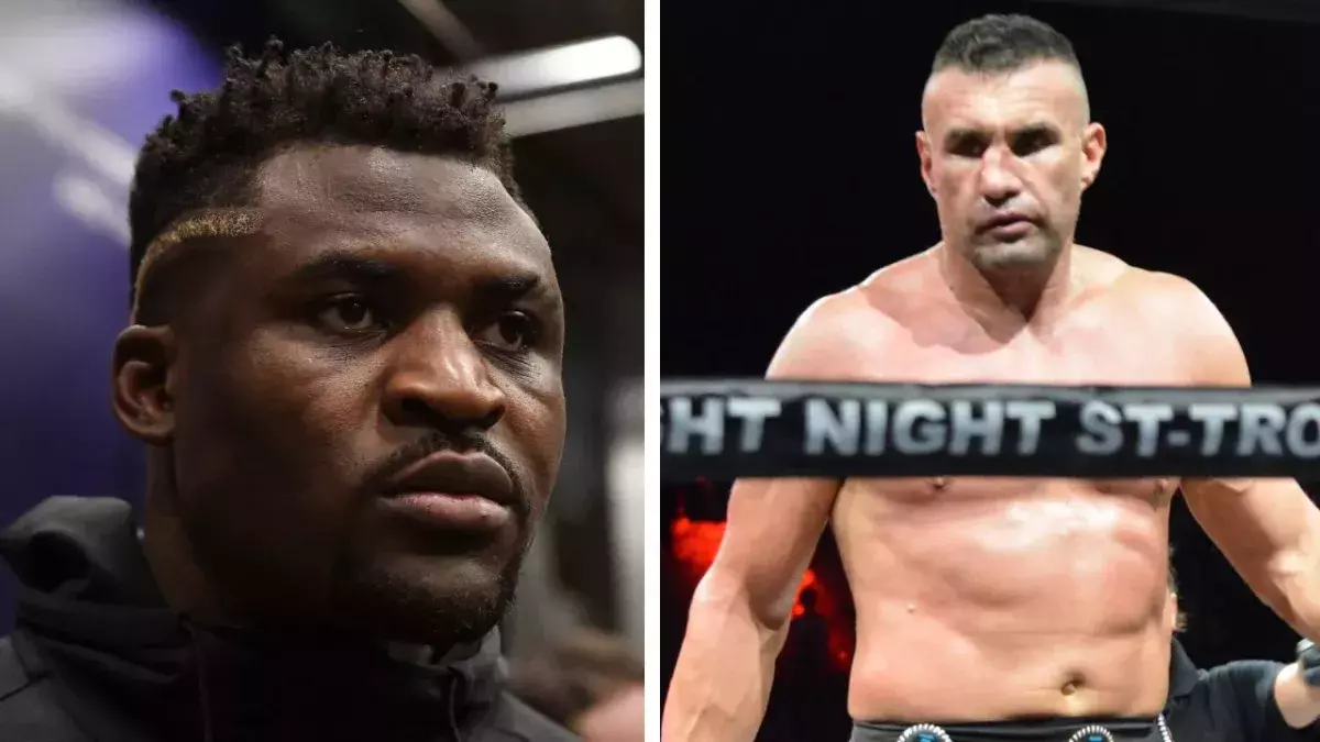 Francis Ngannou et Jérôme Le Banner se sont rencontrés au MMA Factory à Paris. 
