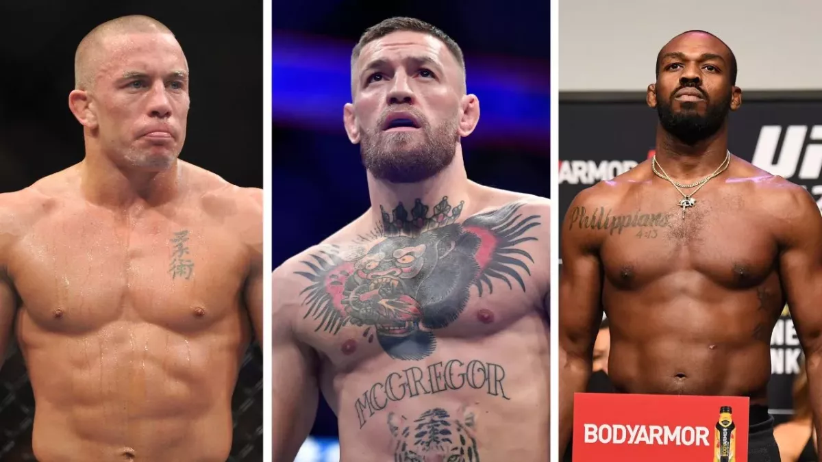 Georges St-Pierre et Jon Jones font partie des GOAT de l'UFC selon Conor McGregor. 