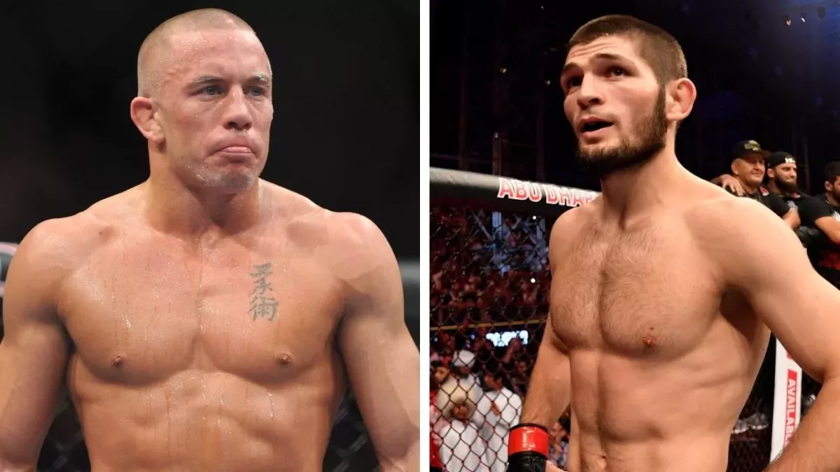 Georges St-Pierre et Khabib Nurmagomedov sont considérés comme deux des plus grands combattants de tous les temps. 