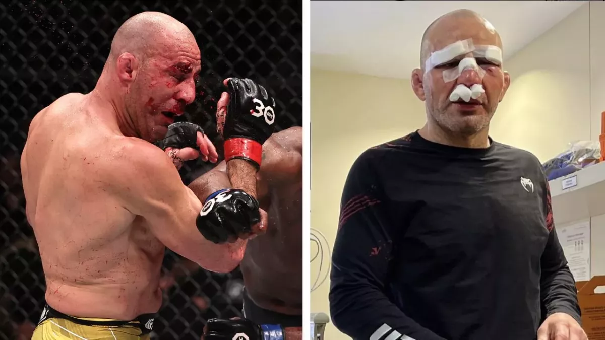 Glover Teixeira a encaissé de nombreux dégâts lors de sa défaite face à Jamahal Hill. 