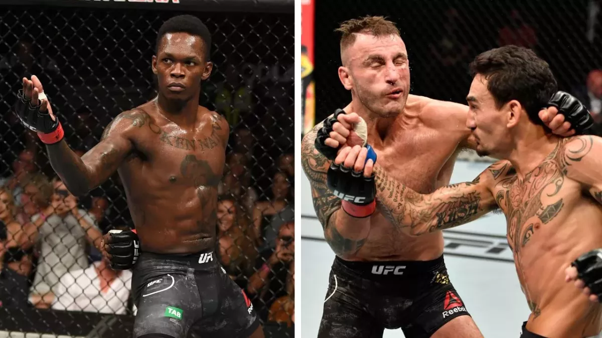 Israel Adesanya, Alexander Volkanovski et Max Holloway seront à l'affiche de l'UFC 276. 
