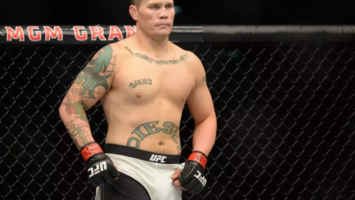 Joe Riggs lors de l'UFC 191. 