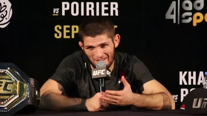 Khabib Nurmagomedov veut combattre Georges St-Pierre en Afrique