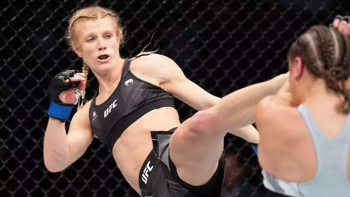 Manon Fiorot a gagné à la décision unanime face à Jennifer Maia. 