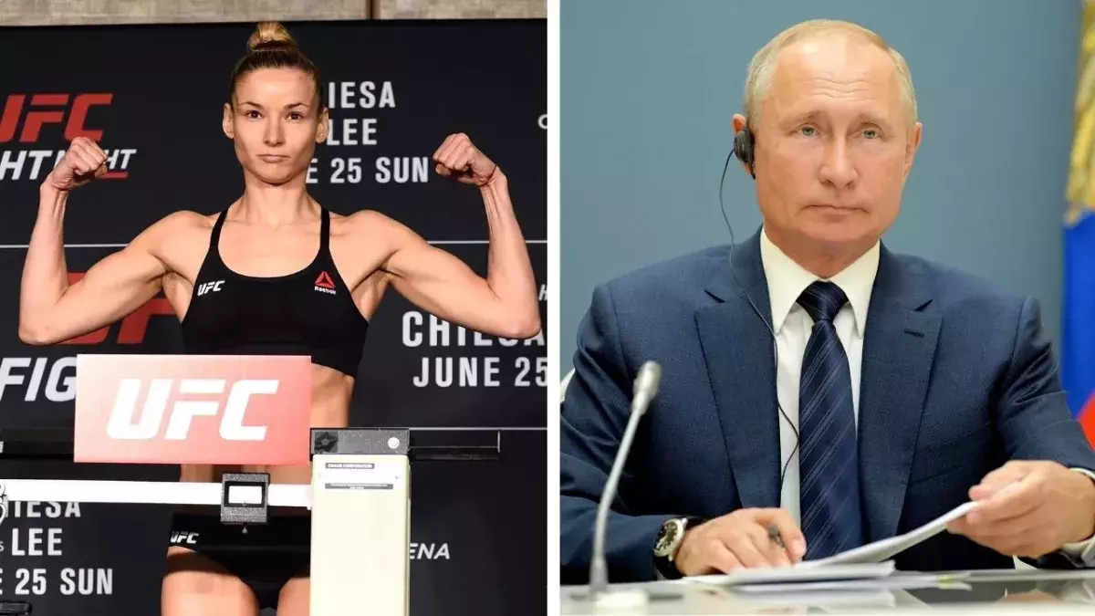 Maryna Moroz n'a pas maché ses mots en parlant du Président russe. 