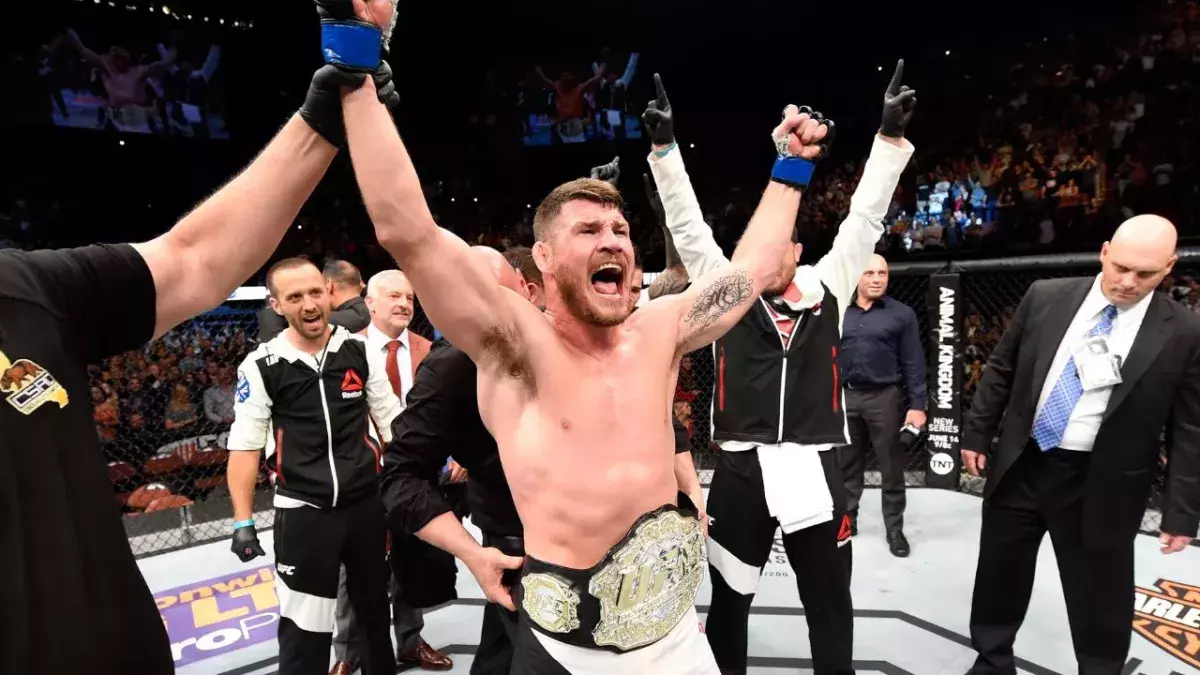 Michael Bisping a été champion de l'UFC dans la catégorie des poids moyens