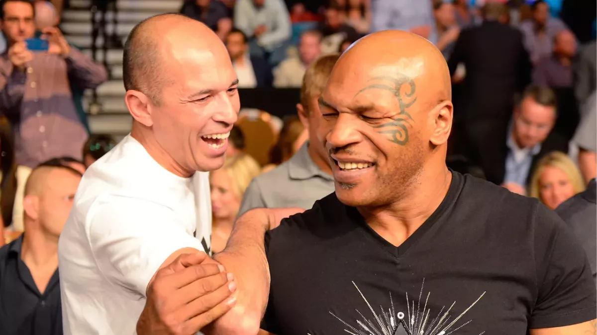 Mike Tyson et Royce Gracie