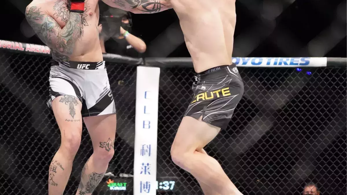 Quand un combattant de MMA attaquait un spectateur juste après son KO