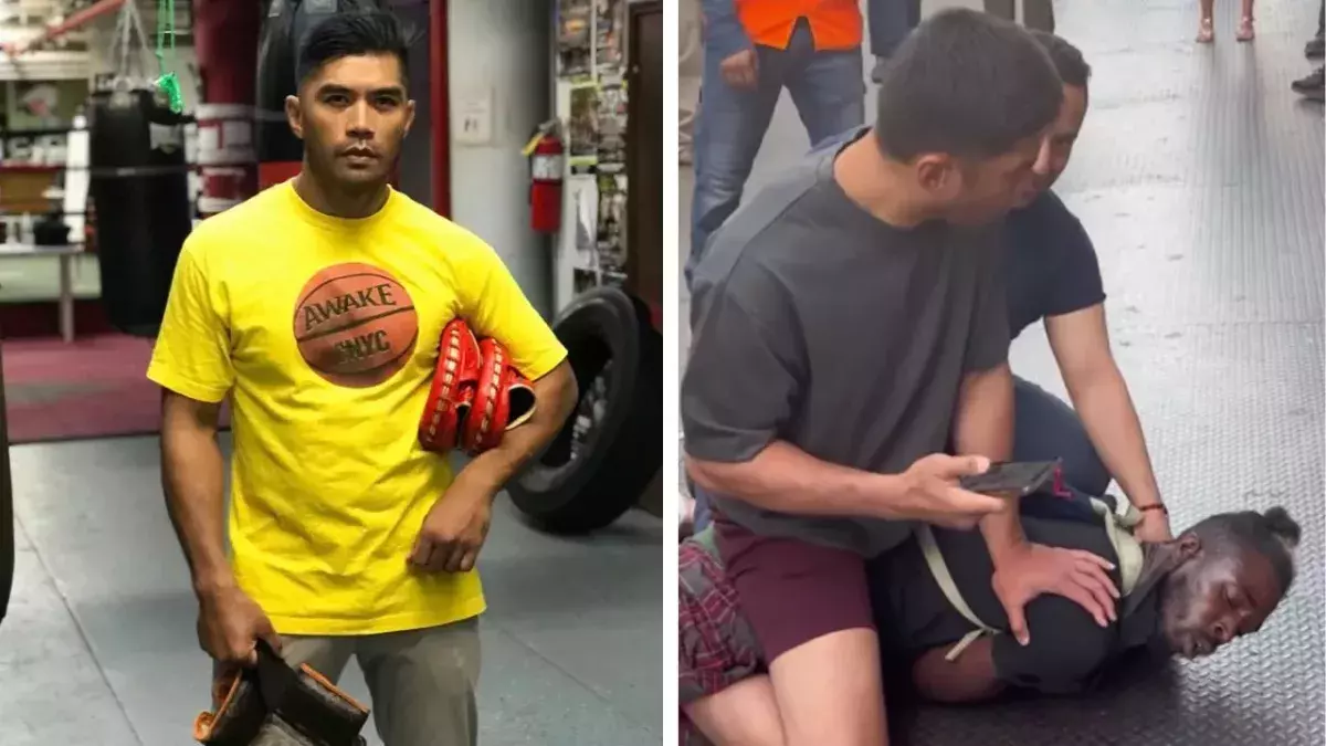 Ro Malabanan a utilisé ses techniques de MMA pour neutraliser un individu dangereux. 