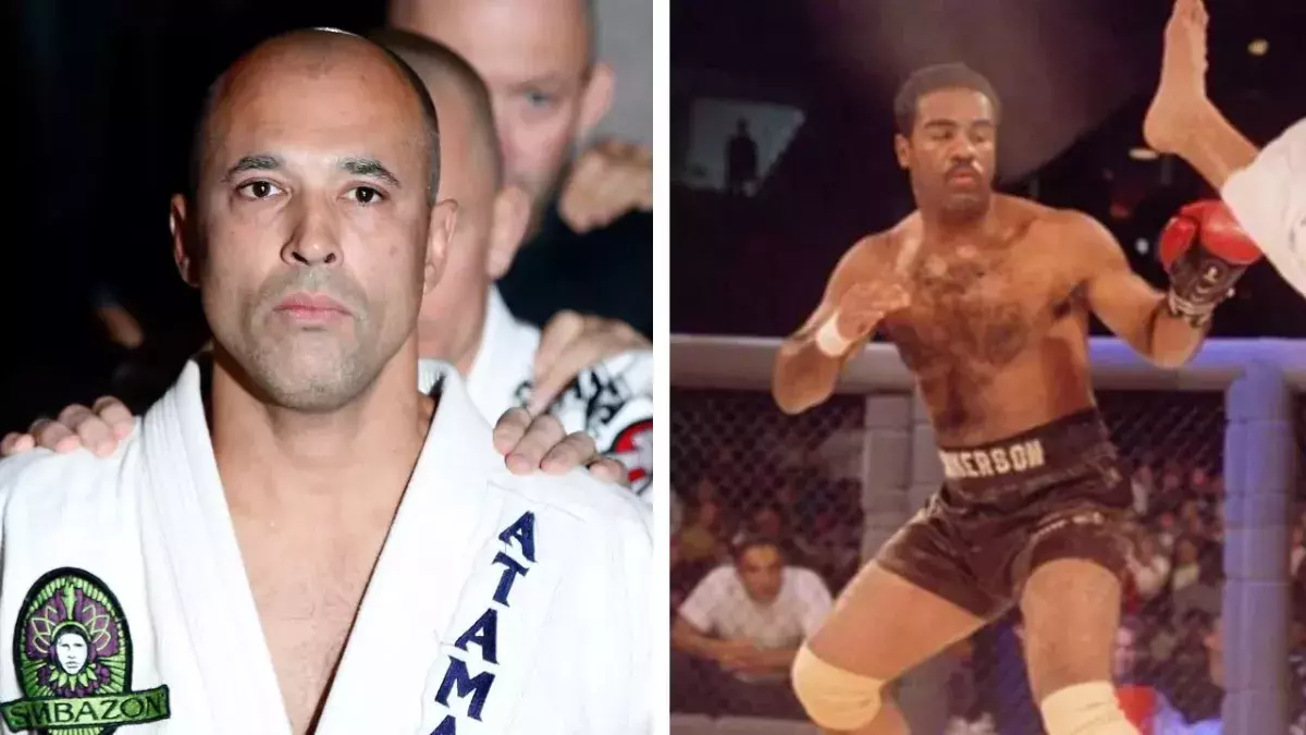 Royce Gracie a affronté Art Jimmerson lors du 1er évènement de l'UFC en 1993. 