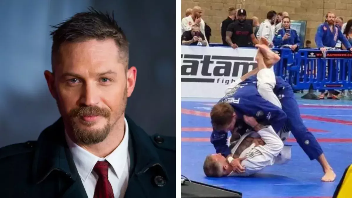 Tom Hardy est ceinture bleue de jiu jitsu brésilien. 